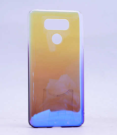 LG G6 Kılıf Zore Renkli Transparan Kapak