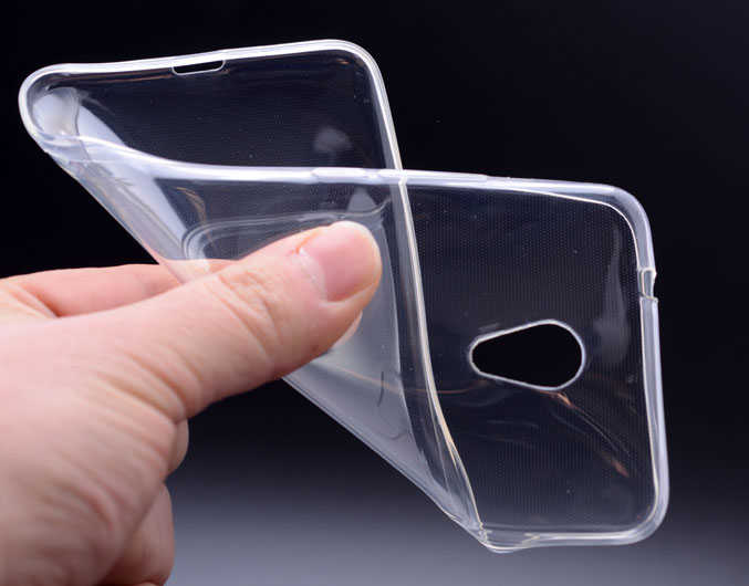 Meizu M5S Kılıf Zore Ultra İnce Silikon Kapak 0.2 mm