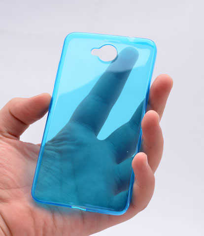 Nokia Lumia 650 Kılıf Zore Ultra İnce Silikon Kapak 0.2 mm