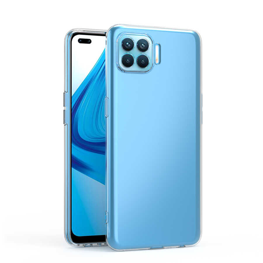 Oppo Reno 4 Lite Kılıf Zore Kamera Korumalı Süper Silikon Kapak
