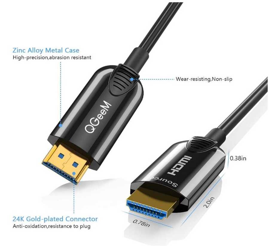 Qgeem QG-AV15 HDMI Kablo 15M