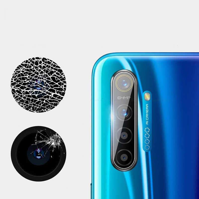 Realme 5 Pro Zore Kamera Lens Koruyucu Cam Filmi