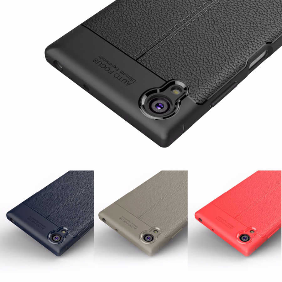 Sony Xperia XA1 Plus Kılıf Zore Niss Silikon Kapak