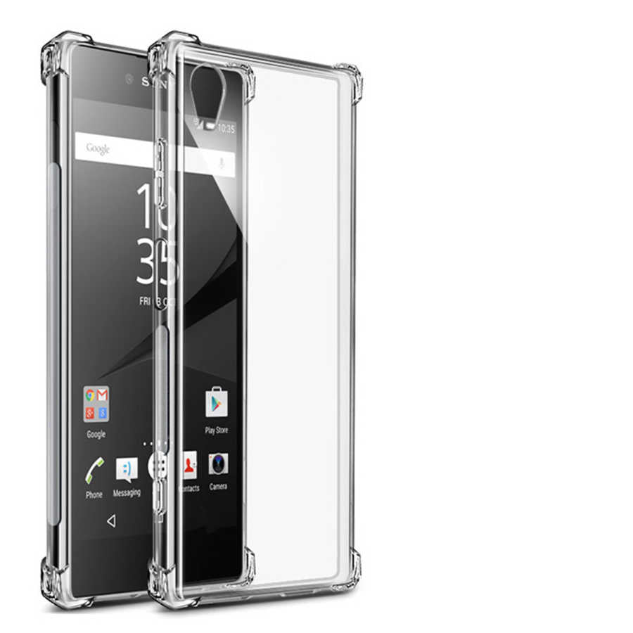 Sony Xperia XA1 Plus Kılıf Zore Nitro Anti Shock Silikon