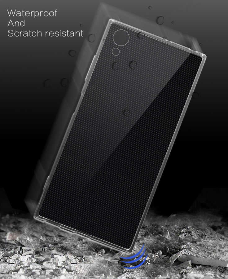 Sony Xperia XA1 Plus Kılıf Zore Süper Silikon Kapak