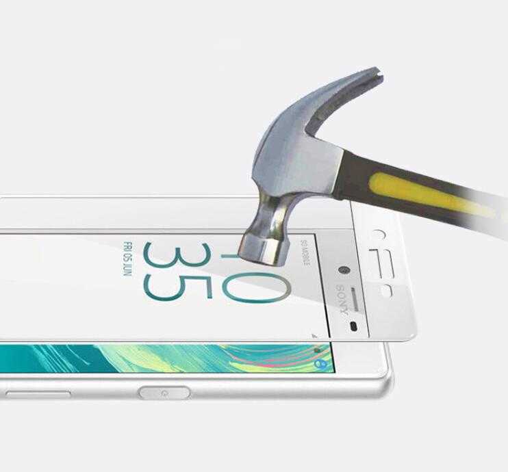 Sony Xperia XZ Zore Ekranı Tam Kaplayan Düz Cam Koruyucu