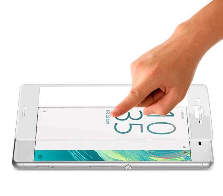 Sony Xperia XZ Zore Ekranı Tam Kaplayan Düz Cam Koruyucu