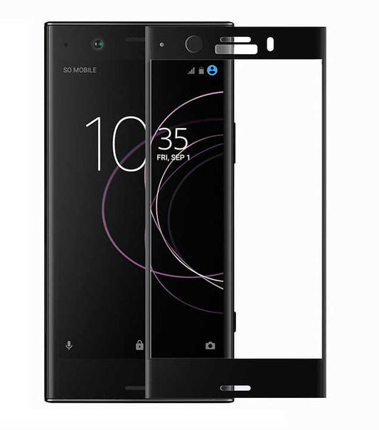 Sony Xperia XZ1 Zore Ekranı Tam Kaplayan Düz Cam Koruyucu