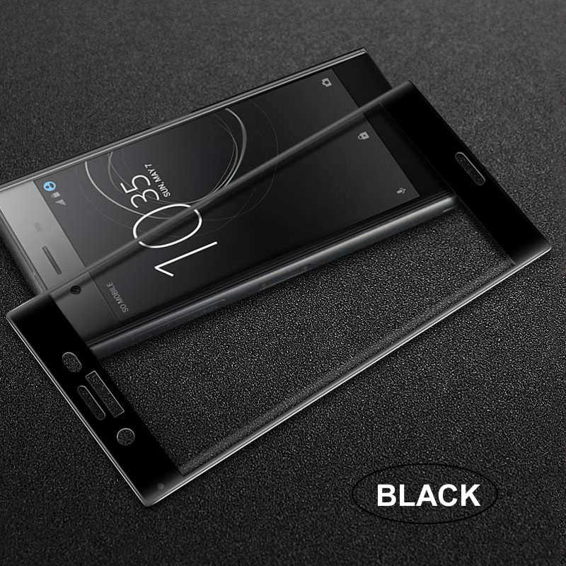 Sony Xperia XZ1 Zore Ekranı Tam Kaplayan Düz Cam Koruyucu