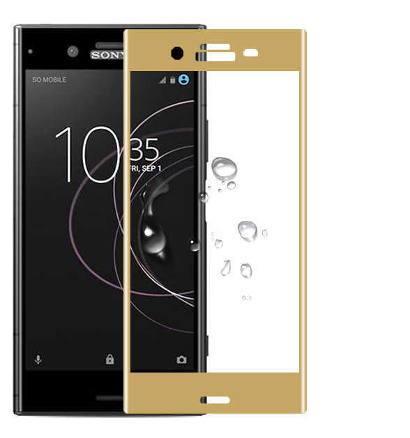 Sony Xperia XZ1 Zore Ekranı Tam Kaplayan Düz Cam Koruyucu