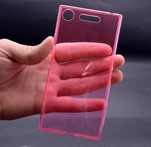 Sony Xperia XZ1 Kılıf Zore Ultra İnce Silikon Kapak 0.2 mm