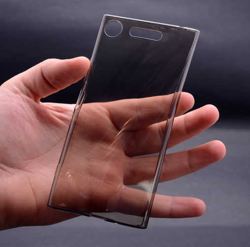 Sony Xperia XZ1 Kılıf Zore Ultra İnce Silikon Kapak 0.2 mm