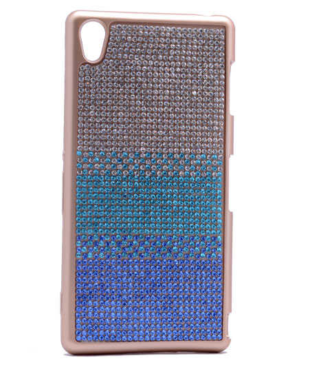Sony Xperia Z2 Kılıf Zore Mat Lazer Taşlı Silikon