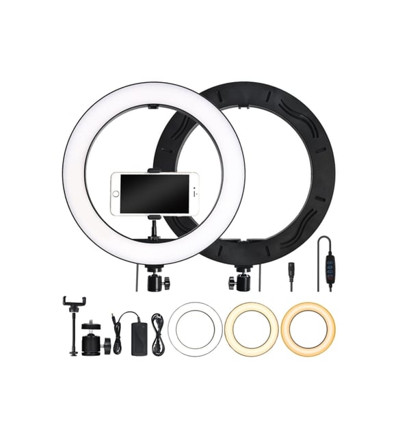 Ring Light Profosyonel Selfi Çekim Işığı Orta Boy