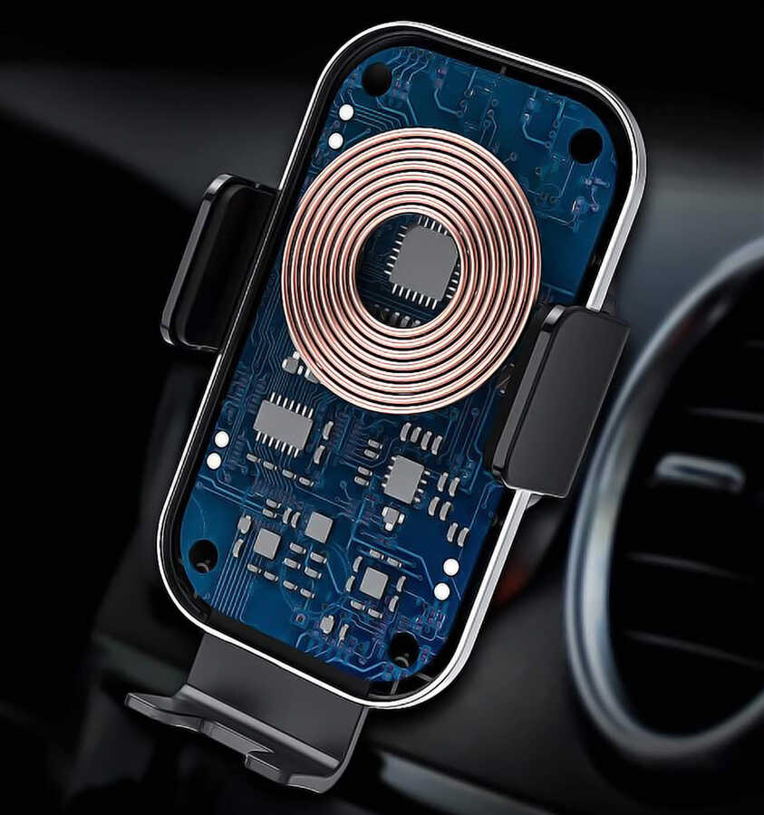 Wiwu CH-307 Liberator Wireless Charging Mount Araç Telefon Tutucu