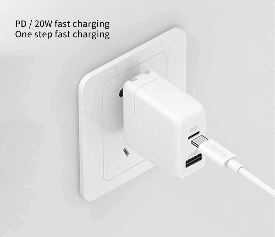 Wiwu G90 20W PD To Lightning Kablo 1M