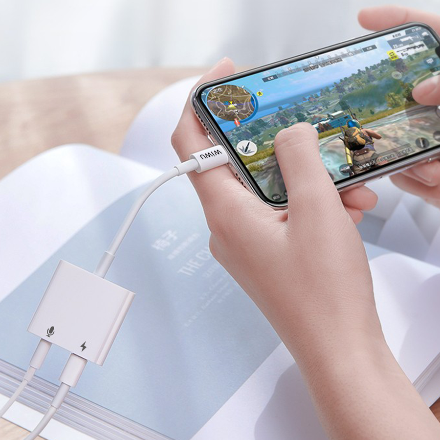 Wiwu LT01 Pro Lightning Ses Adaptörü