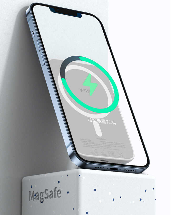 Wiwu SC5000A M-safe Mıknatıslı Wireless Powerbank