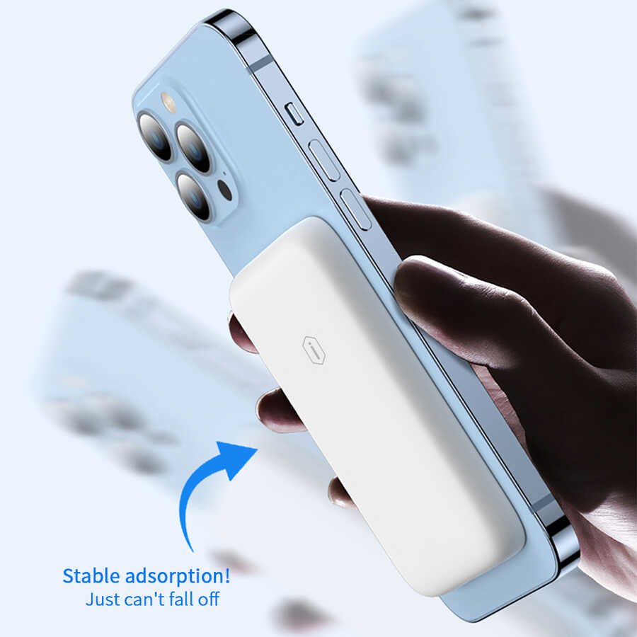 Wiwu SC5000A M-safe Mıknatıslı Wireless Powerbank