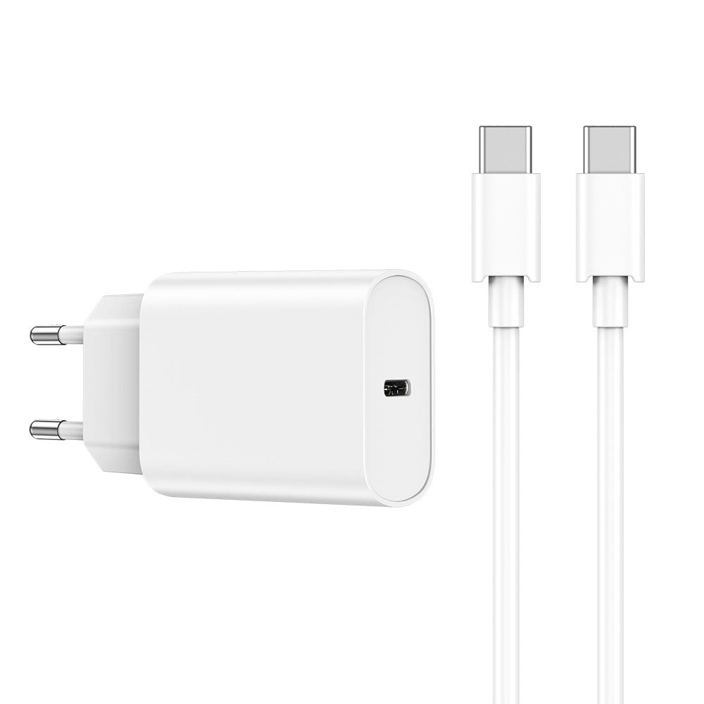 Wiwu Wi-U001 Quick 20W Tek Bağlantılı Şarj Başlığı Type-C to Lightning PD 20W Kablolu Şarj Seti