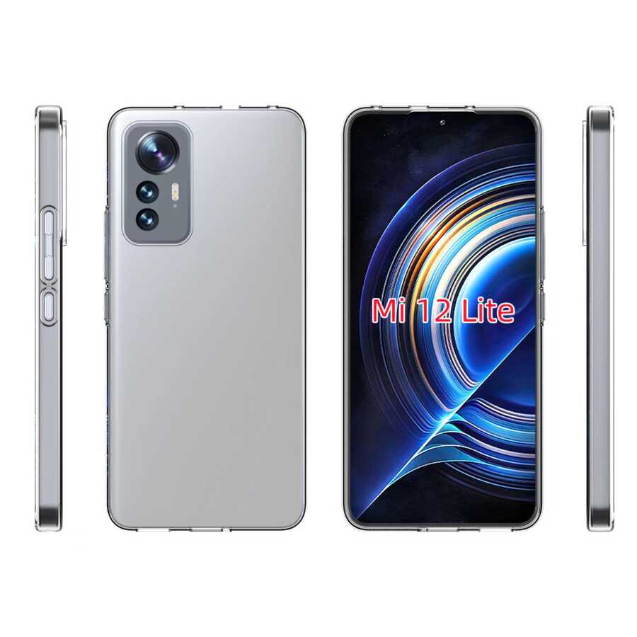 Xiaomi Mi 12 Lite Kılıf Zore Süper Silikon Kapak