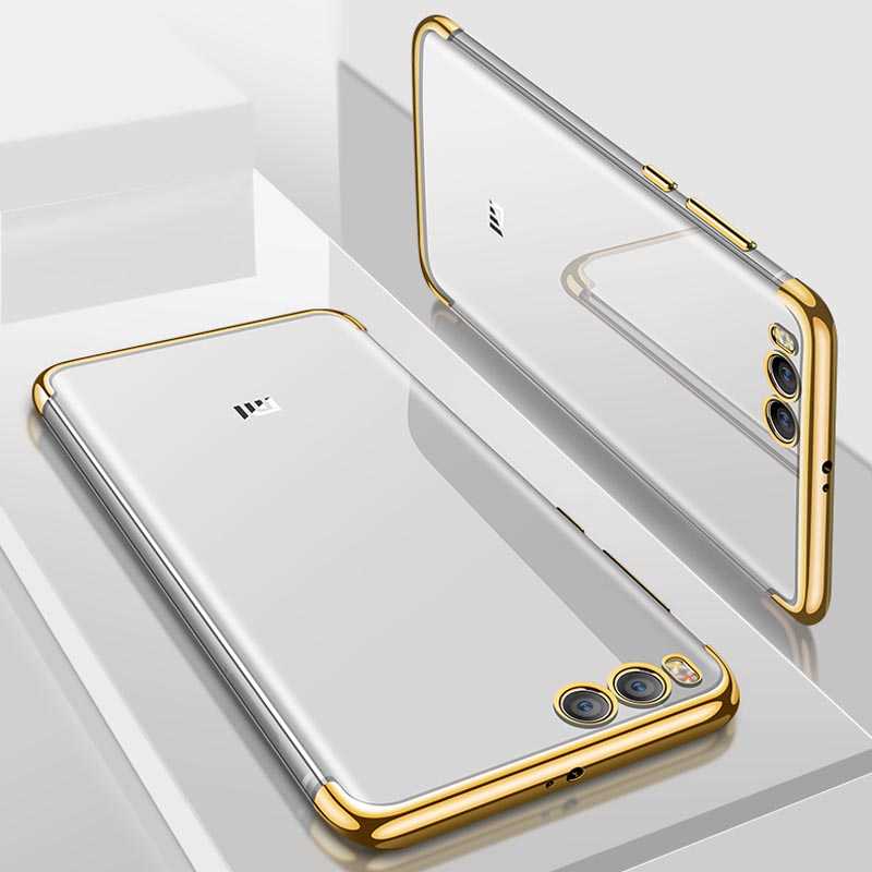 Xiaomi Mi 6 Kılıf Zore Dört Köşeli Lazer Silikon Kapak