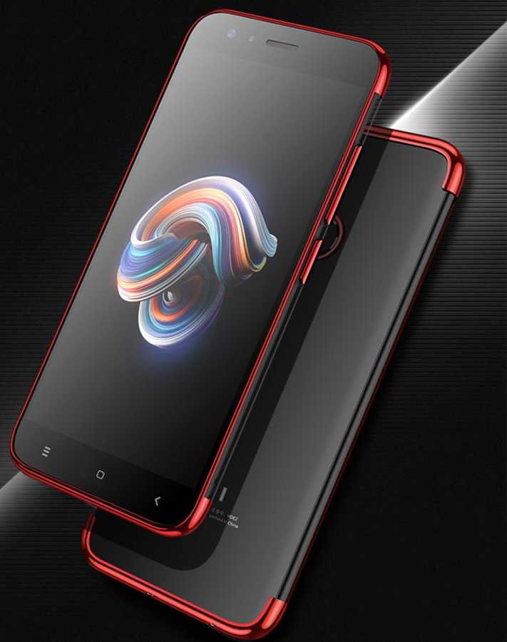 Xiaomi Mi 6 Kılıf Zore Dört Köşeli Lazer Silikon Kapak