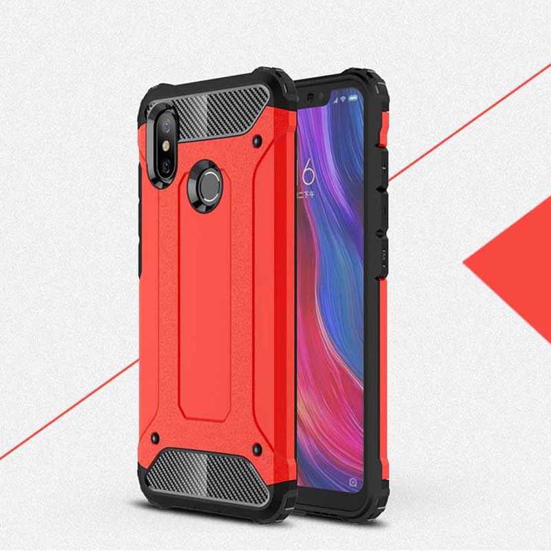 Xiaomi Mi 6X Kılıf Zore Crash Silikon Kapak
