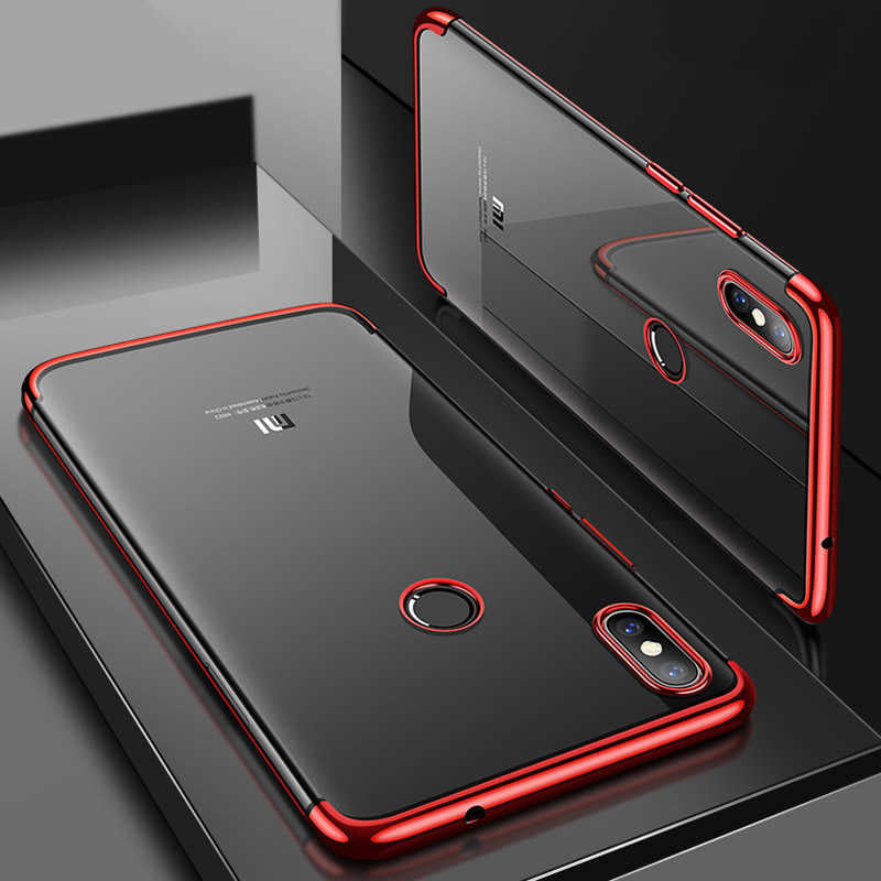 Xiaomi Mi 8 SE Kılıf Zore Dört Köşeli Lazer Silikon Kapak