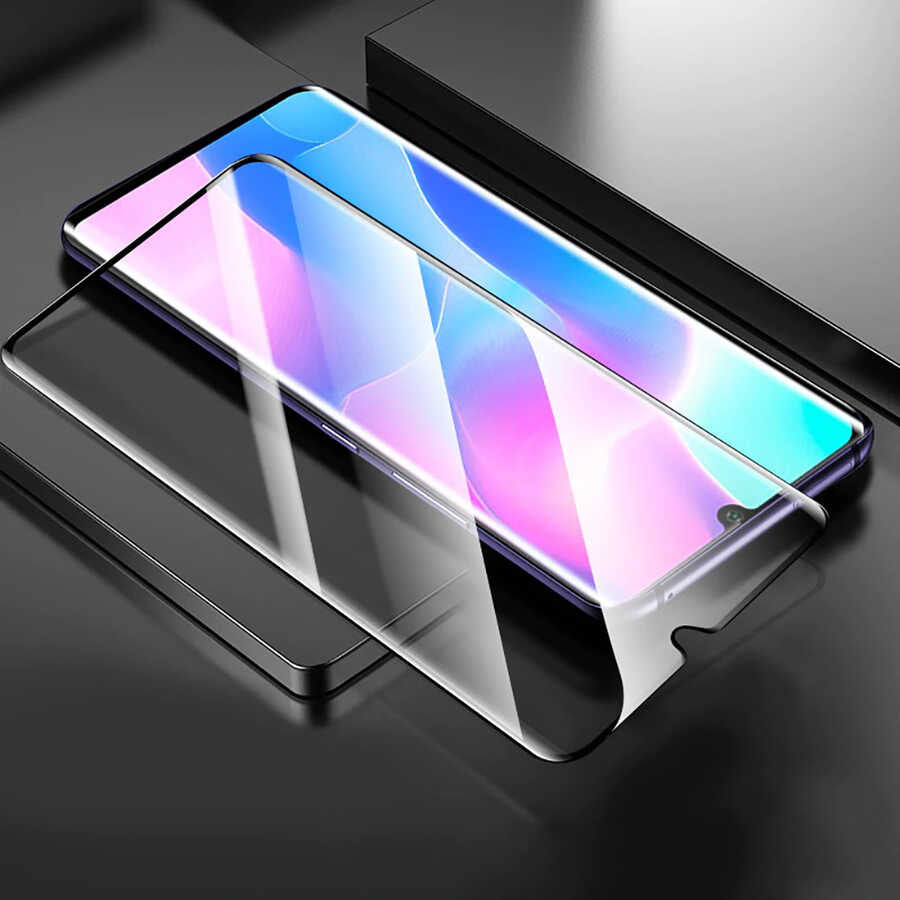 Xiaomi Mi Note 10 Lite Zore Full Yapışkanlı Cam Ekran Koruyucu