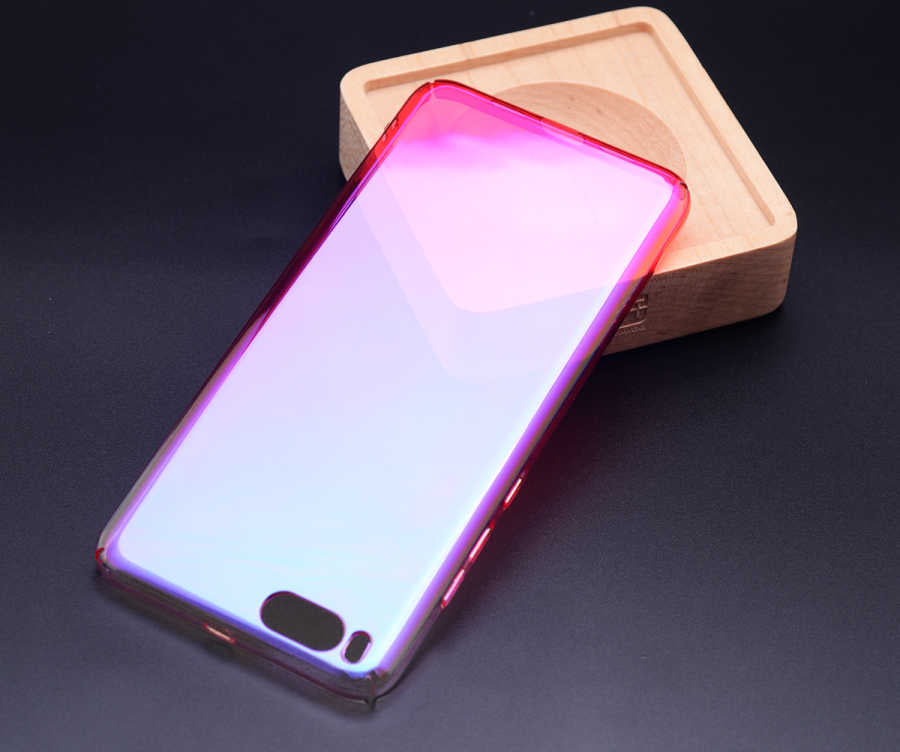 Xiaomi Mi Note 3 Kılıf Zore Renkli Transparan Kapak