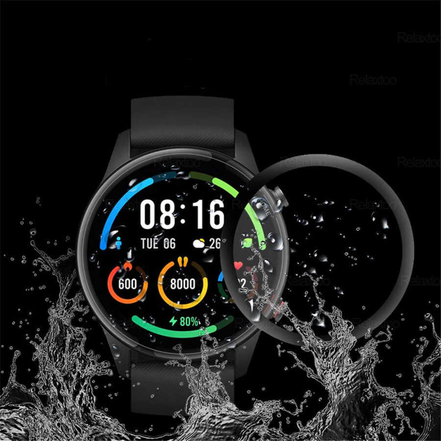 Xiaomi Mi Watch Color Zore PMMA Pet Saat Ekran Koruyucu
