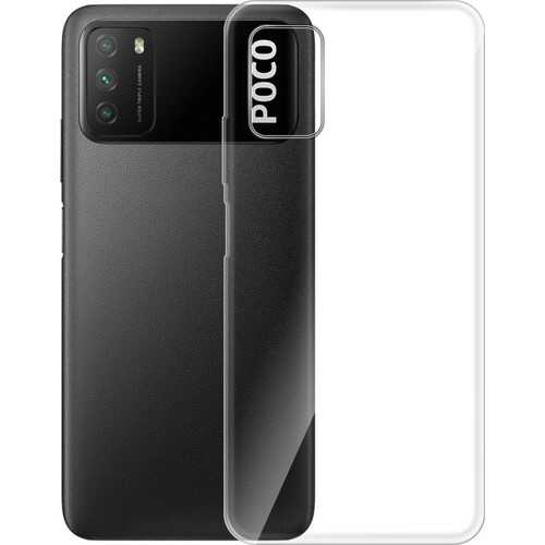 Xiaomi Poco M3 Kılıf Zore Kamera Korumalı Süper Silikon Kapak