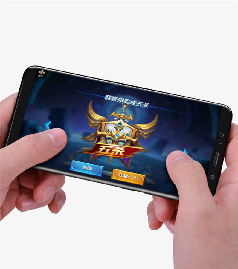 Xiaomi Mi 6X Zore Kenarları Kırılmaya Dayanıklı Cam Ekran Koruyucu