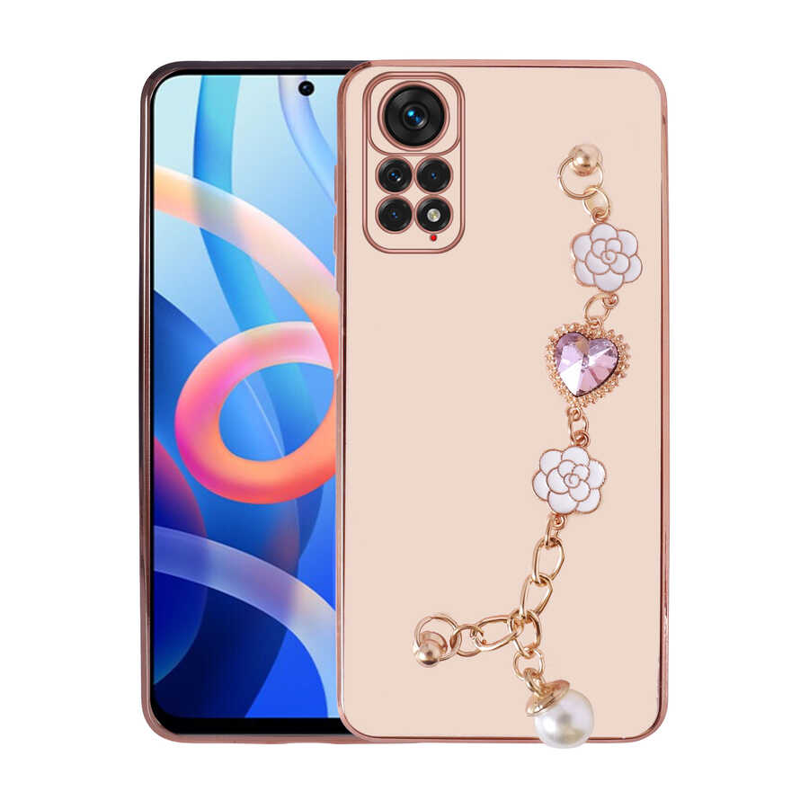 Xiaomi Redmi Note 11S Global Kılıf El Tutamaçlı Kamera Korumalı Zore Taka Silikon Kapak