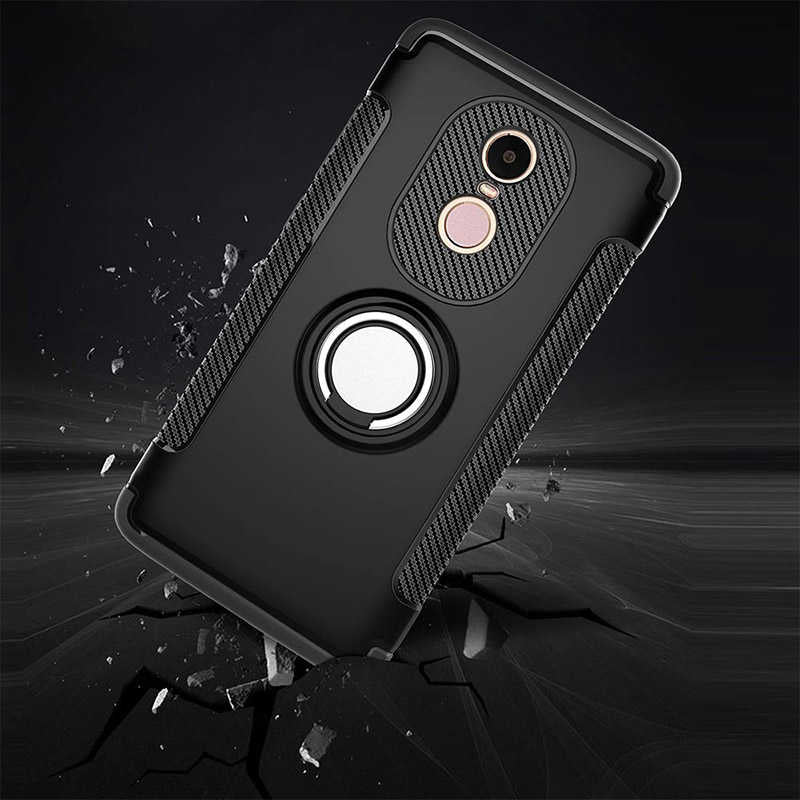 Xiaomi Redmi Note 4X Kılıf Zore Yüzüklü Verus Kapak