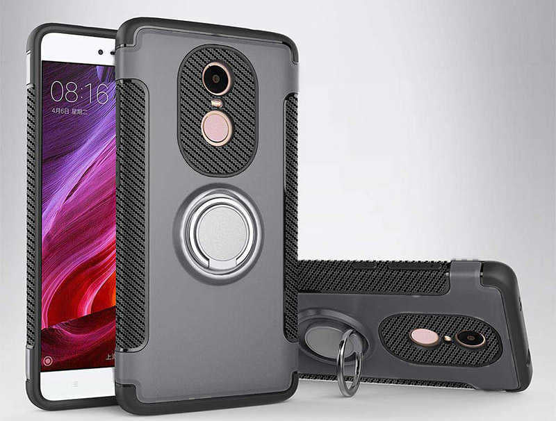 Xiaomi Redmi Note 4X Kılıf Zore Yüzüklü Verus Kapak