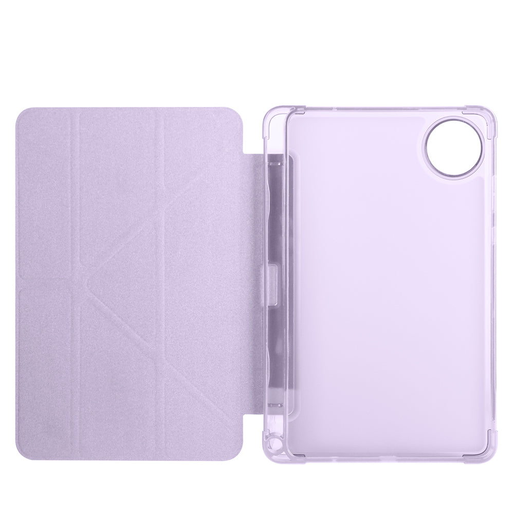 Xiaomi Redmi Pad SE 8.7 Kılıf Zore Tri Folding Kalem Bölmeli Standlı Kılıf