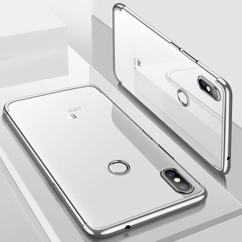 Xiaomi Redmi S2 Kılıf Zore Dört Köşeli Lazer Silikon Kapak