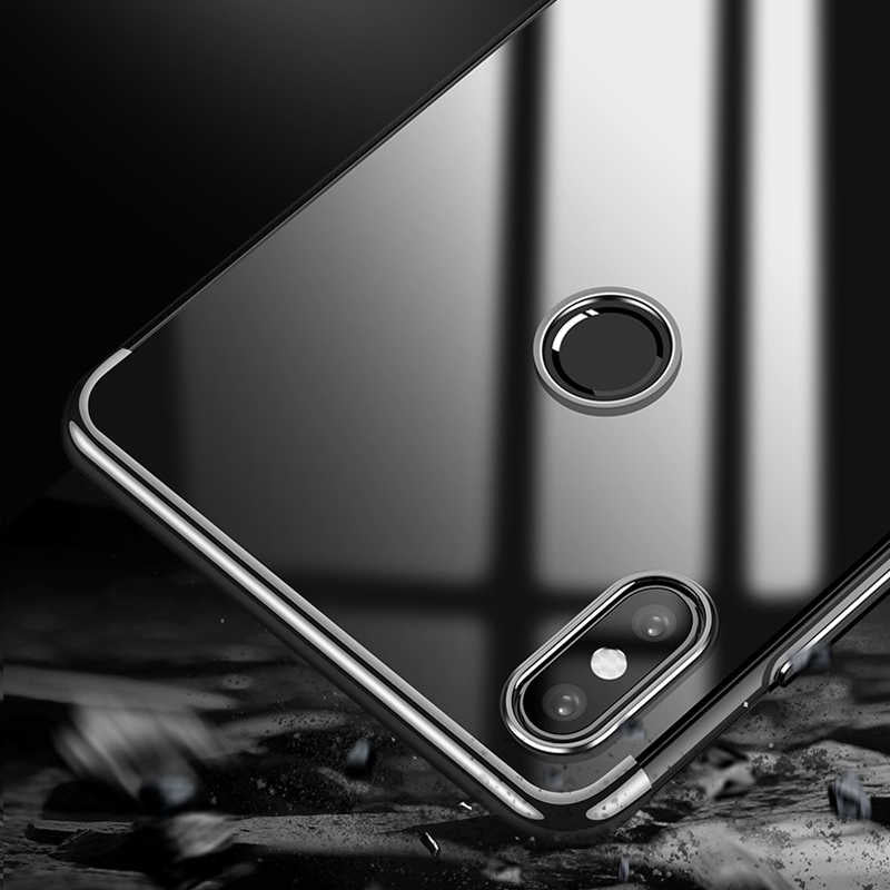 Xiaomi Redmi S2 Kılıf Zore Dört Köşeli Lazer Silikon Kapak