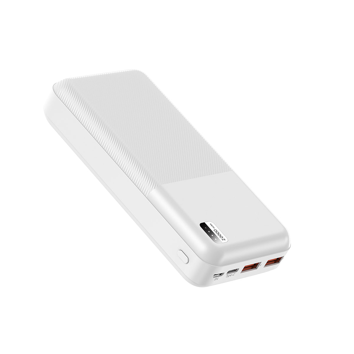 Xipin PX722 Hızlı Şarj Özellikli LED Işık Göstergeli Dual USB Taşınabilir Powerbank 20000mAh