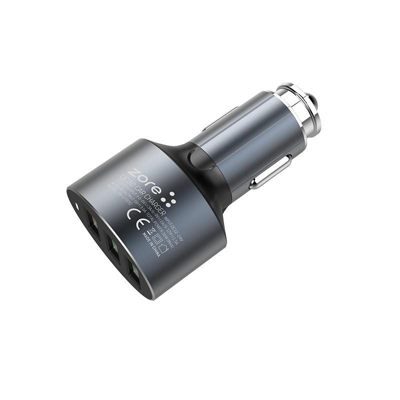 Zore ZR-C703Q Type-C 2 in 1 Araç Şarj Seti