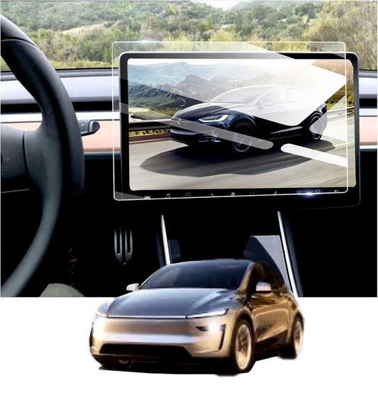 TESLA MODEL Y 2025 MULTİMEDİA EKRAN KORUYUCU TAMPERLİ CAM