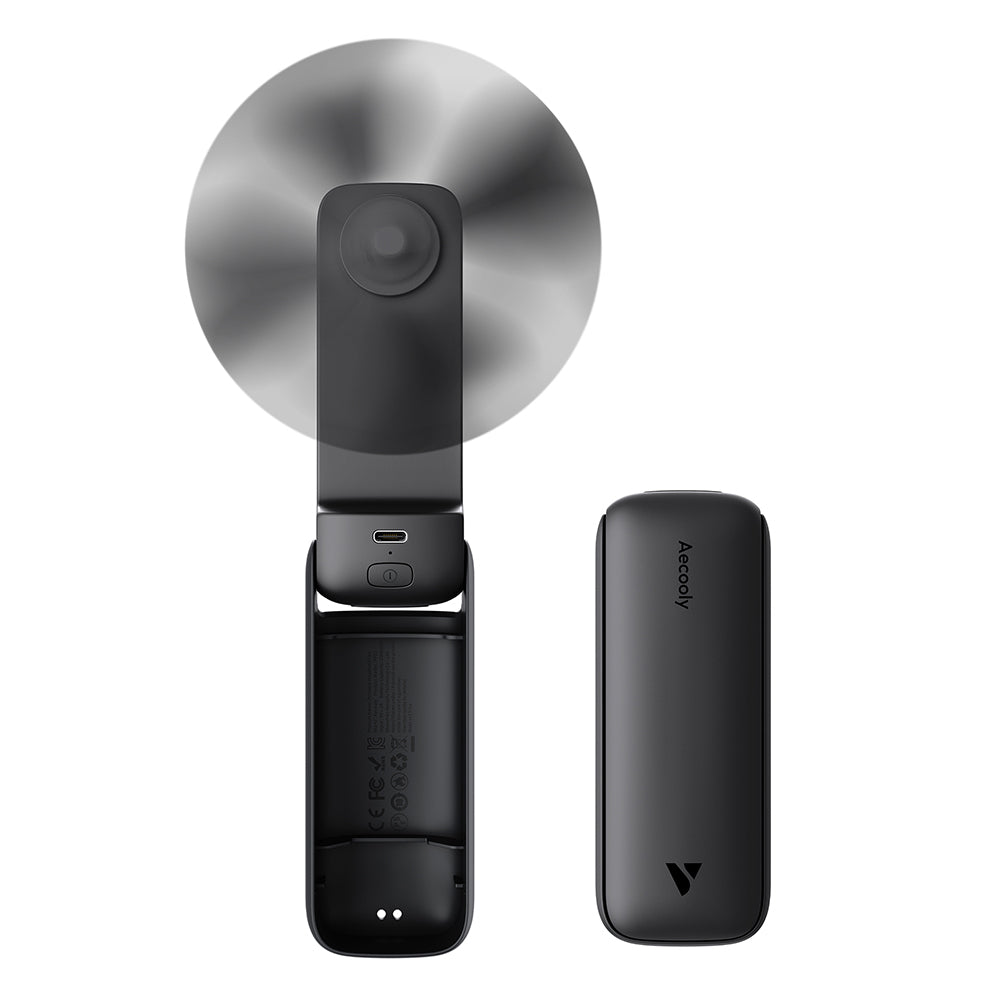 Aecooly PF01 Katlanabilen 3 Kademeli Portatif Soğutucu El Fanı