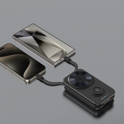 Amazingthing Thunder Pro Mag 6in1 PD22.5W Katlanabilir Standlı Kablosuz Powerbank 8000mAh