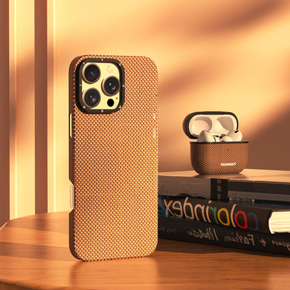 Apple Airpods Pro Kılıf M-safe Şarj Özellikli Aramid Fiber Youngkit 1500D Kevlar Extreme Wing Serisi Kapak