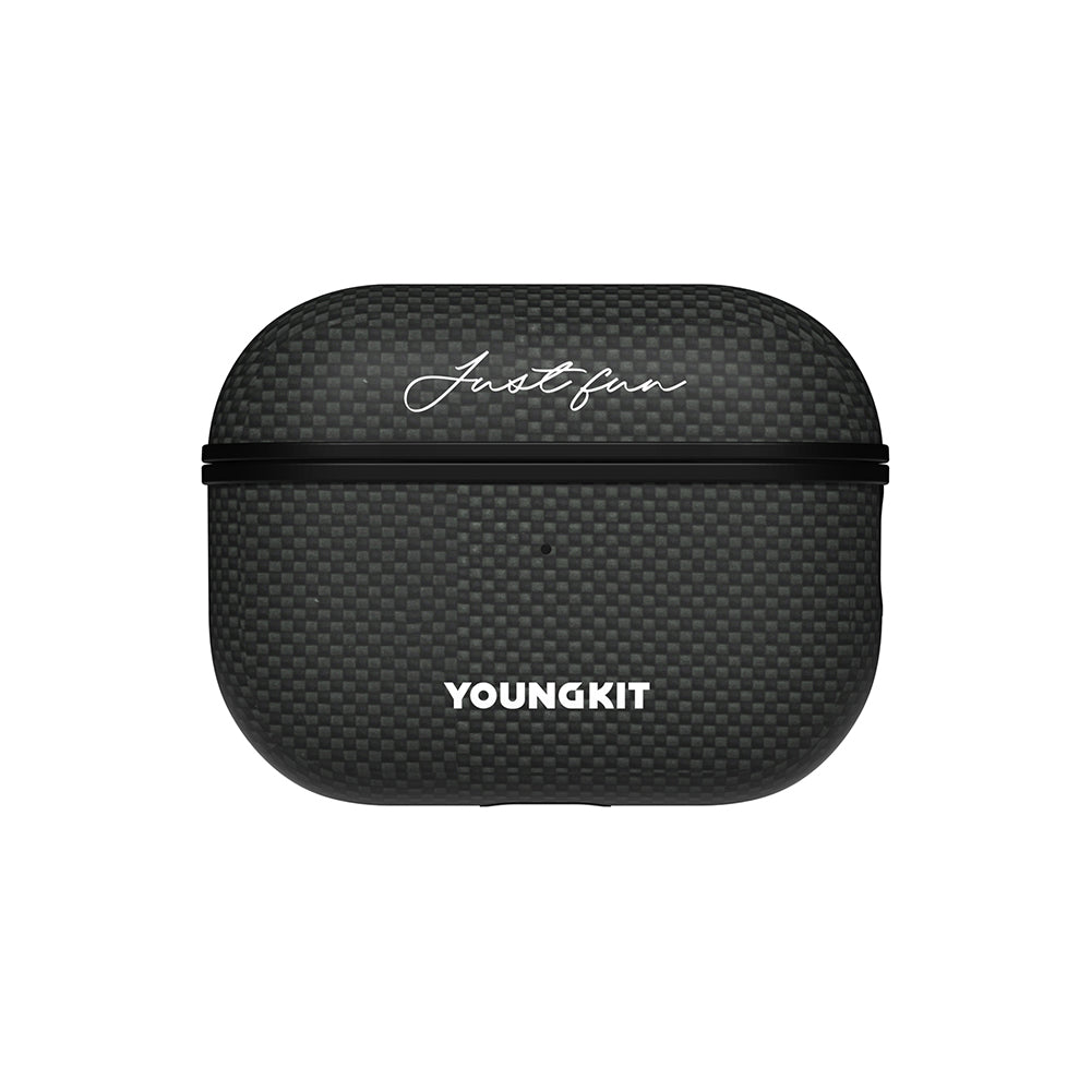 Apple Airpods Pro Kılıf M-safe Şarj Özellikli Aramid Fiber Youngkit 1500D Kevlar Extreme Wing Serisi Kapak