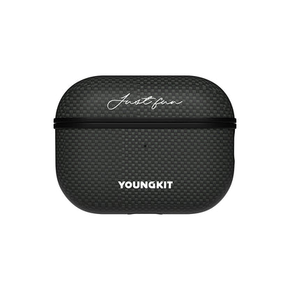Apple Airpods Pro Kılıf M-safe Şarj Özellikli Aramid Fiber Youngkit 1500D Kevlar Extreme Wing Serisi Kapak