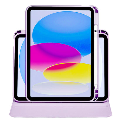 Apple iPad 10.9 2022 (10.Nesil) Kılıf Zore Termik Kalem Bölmeli Dönebilen Standlı Kılıf