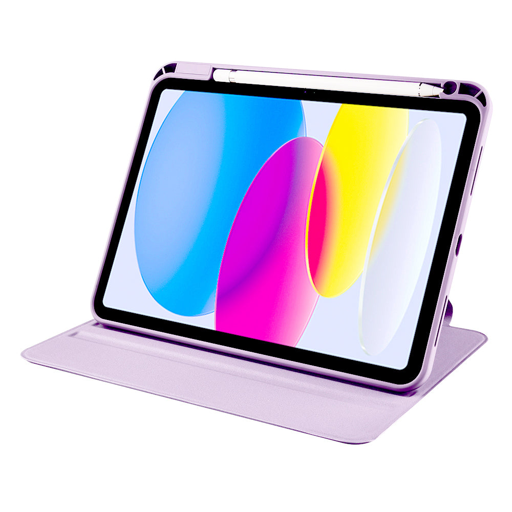 Apple iPad 11.Nesil 2025 Kılıf Zore Termik Kalem Bölmeli Dönebilen Standlı Kılıf